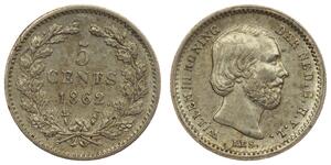 5 Cent Netherlands Silver 
