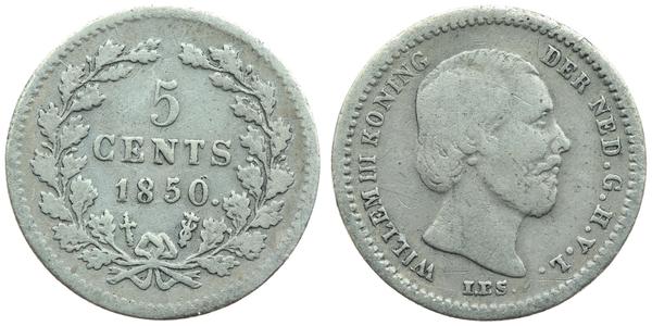 5 Cent Netherlands Silver 