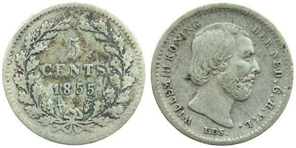 5 Cent Netherlands Silver 