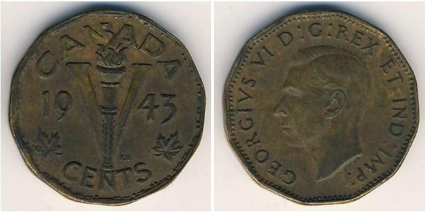 5 Cent 加拿大 Steel 