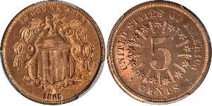 5 Cent Estados Unidos de América (1776 - )  