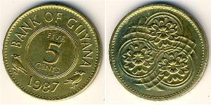 5 Cent Guyana  