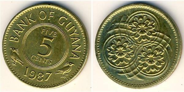 5 Cent Guyana  