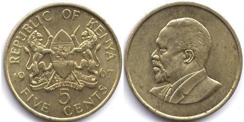 5 Cent Kenia  