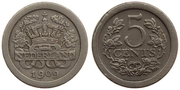 5 Cent Pays-Bas  
