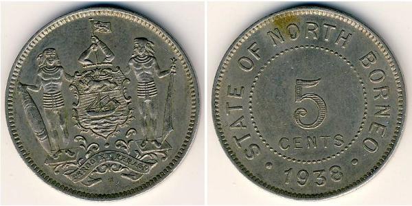 5 Cent 北婆羅洲  
