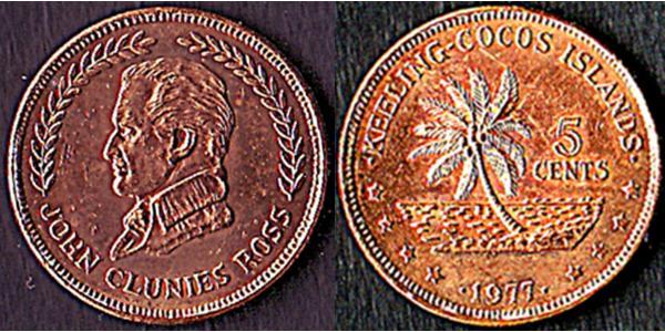 5 Cent 科科斯（基林）群島  
