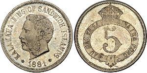 5 Cent 美利堅合眾國 (1776 - )  卡拉卡瓦