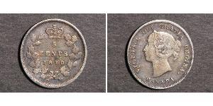 5 Cent 加拿大 銀 维多利亚 (英国君主)