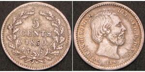 5 Cent 荷兰 銀 