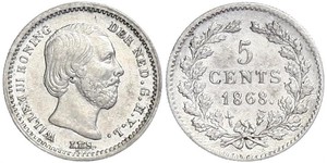 5 Cent 荷兰 銀 