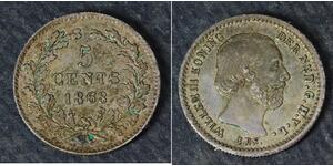 5 Cent 荷兰 銀 