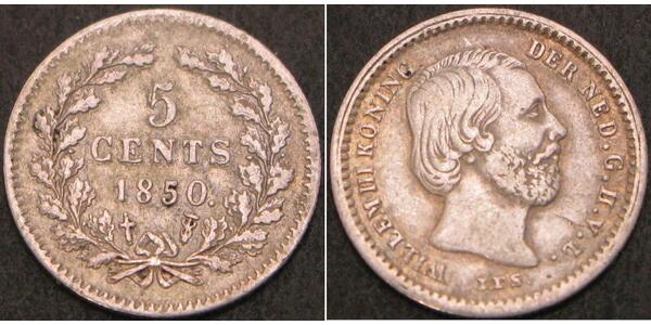 5 Cent 荷兰 銀 