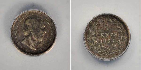 5 Cent 荷兰 銀 