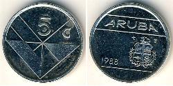 5 Cent Aruba 镍/銅 