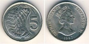 5 Cent Cayman Islands 銅/镍 