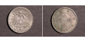 5 Cent 中华人民共和国 銅/镍 