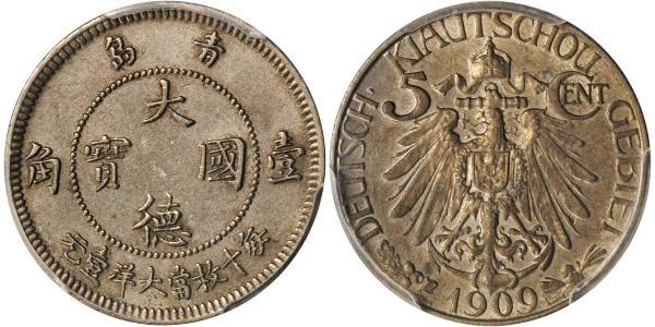 5 Cent 中华人民共和国 銅/镍 