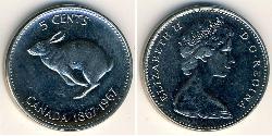 5 Cent 加拿大 镍/銅 