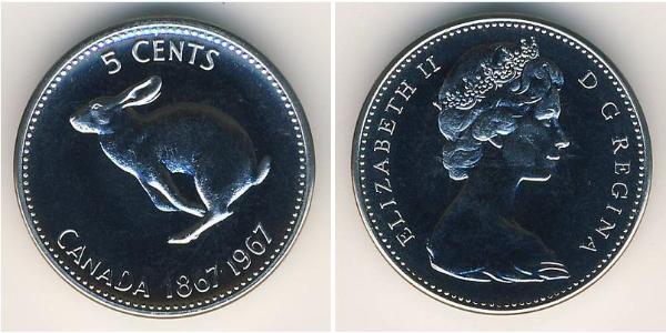 5 Cent 加拿大 銅/镍 