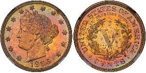 5 Cent 美利堅合眾國 (1776 - ) 銅/镍 