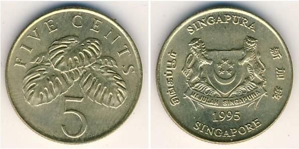 5 Cent Singapore 青铜 