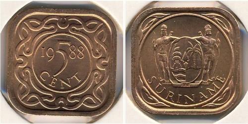 5 Cent Suriname 青铜 