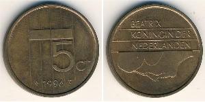 5 Cent 荷兰王国 青铜 