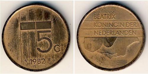 5 Cent 荷兰王国 青铜 