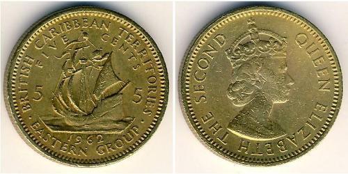 5 Cent  黃銅 