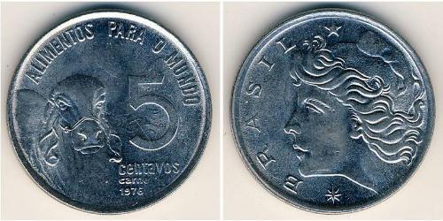 5 Centavo Brasil Acero 