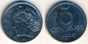 5 Centavo Brésil Acier 