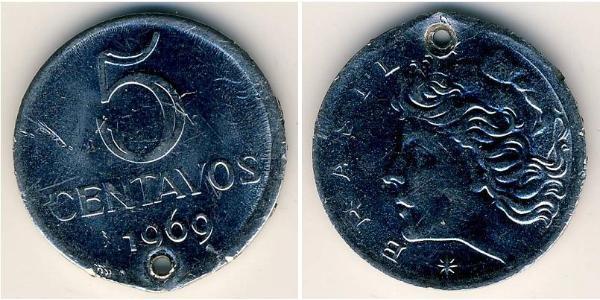 5 Centavo Brésil Acier 