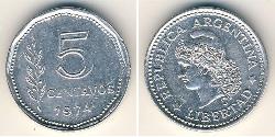 5 Centavo Argentina (1861 - ) Alluminio 