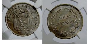 5 Centavo Ecuador Copper/Nickel 