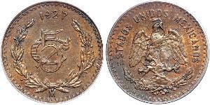 5 Centavo Mexique (1867 - ) Cuivre 