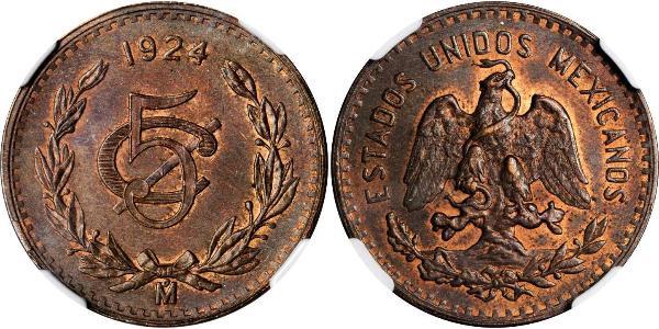 5 Centavo Mexique (1867 - ) Cuivre 