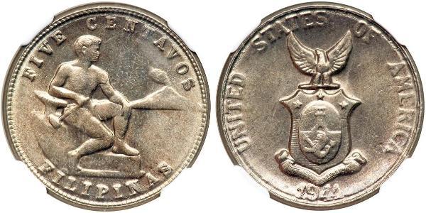 5 Centavo Philippines Cuivre/Zinc/Nickel 