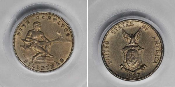 5 Centavo Philippines Cuivre/Zinc/Nickel 