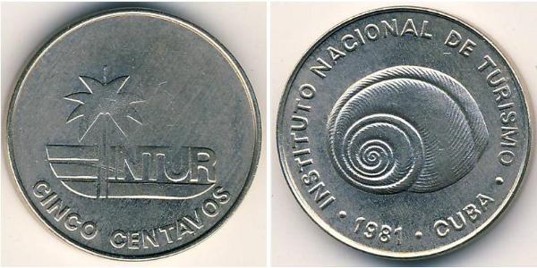 5 Centavo Kuba Kupfer/Nickel 