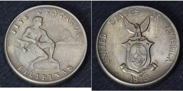 5 Centavo Philippinen Kupfer/Zink/Nickel 