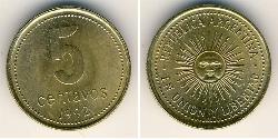 5 Centavo República Argentina (1861 - ) Latón 