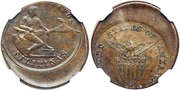 5 Centavo Philippines Silver 