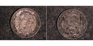 5 Centavo Venezuela Silver 