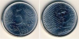 5 Centavo Brasilien Stahl 