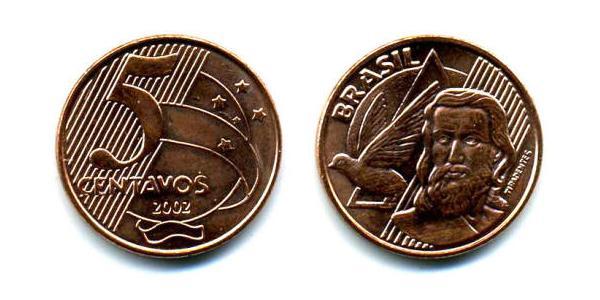 5 Centavo Brazil Steel/Copper 