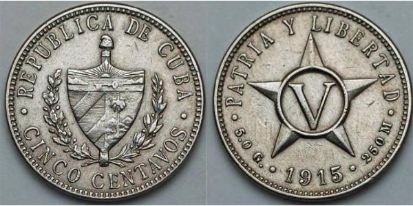 5 Centavo Cuba  