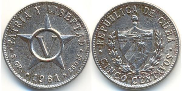 5 Centavo Cuba  
