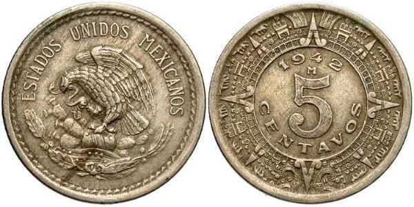 5 Centavo Mexique (1867 - )  
