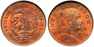 5 Centavo United Mexican States (1867 - )  